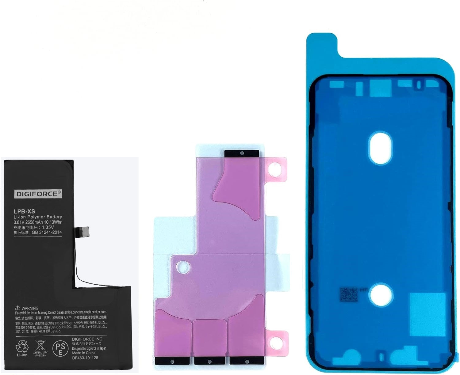 iPhone XS】互換バッテリー 2658mAh S-IPXS – DIGIFORCE