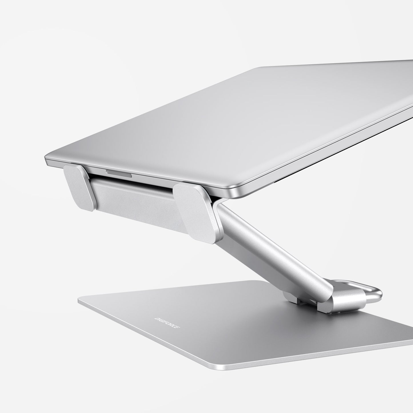 【Laptop Stand】PCスタンド 折りたたみ式 パソコン PC ラップトップ ノートパソコン スタンド MacBook / MacBook Air アルミ合金 安定 角度調整 D0045