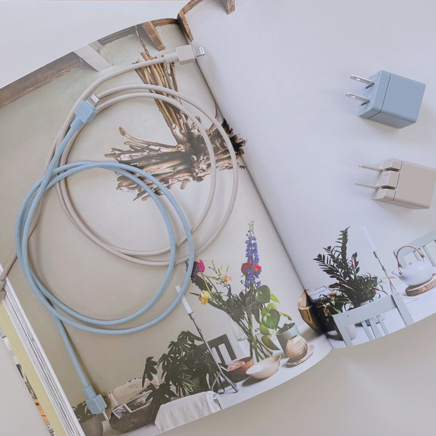 【Design cube 20W & L】ACアダプター 急速充電 Type-C to Lightning(1m) ケーブルセット スマートフォン iPhone D0067