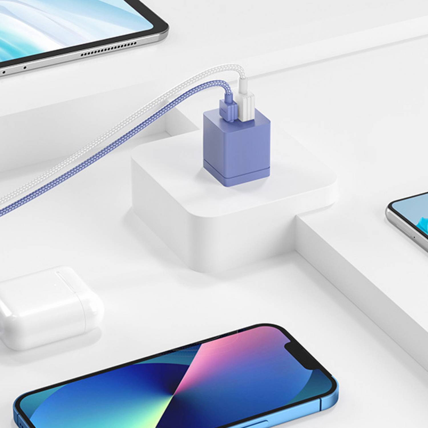 プラグ折り畳み式20W急速充電器|2ポート|タイプC&タイプA|幅広い プラグ折り畳み式20W急速充電器|2ポート|タイプC&タイプA|幅広い
