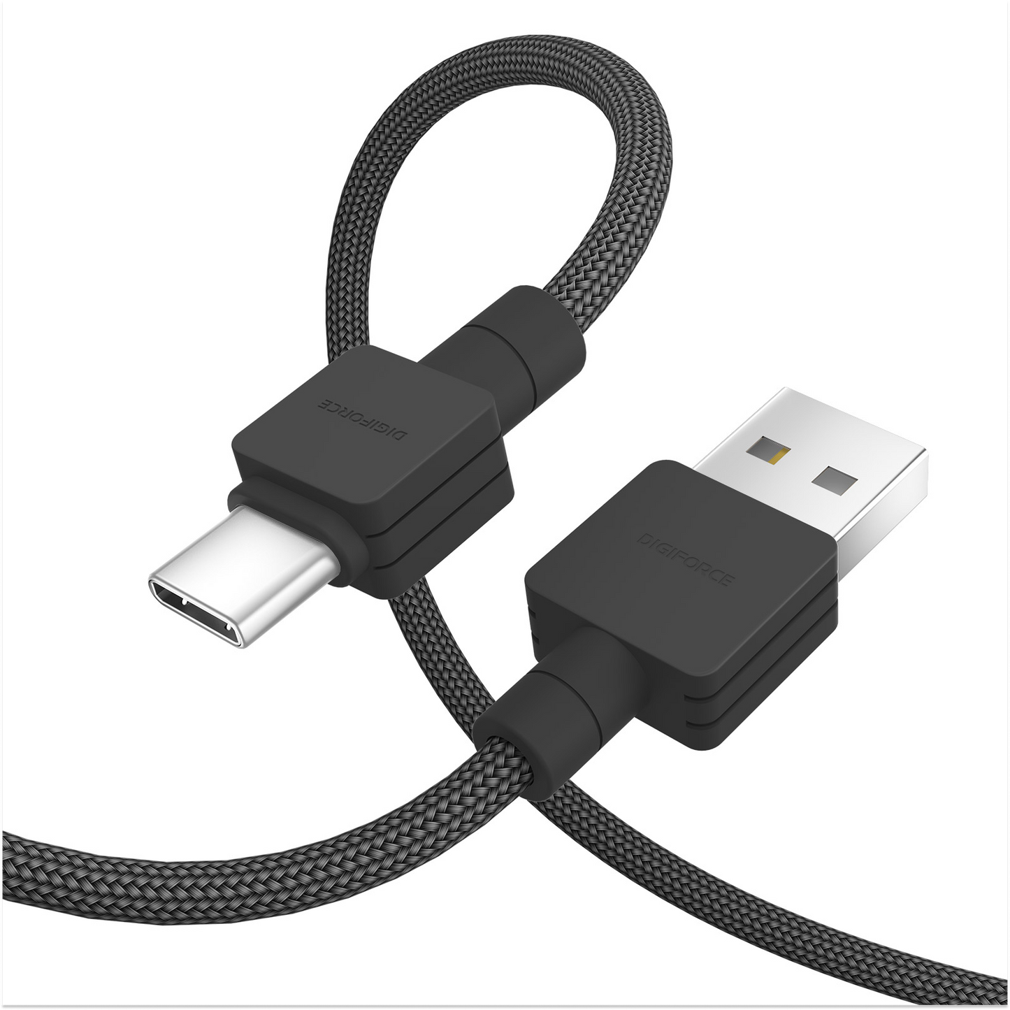 【Type-A to C Cable 1m】USB-A スマートフォン タブレット端末 ゲームコントローラー D0083